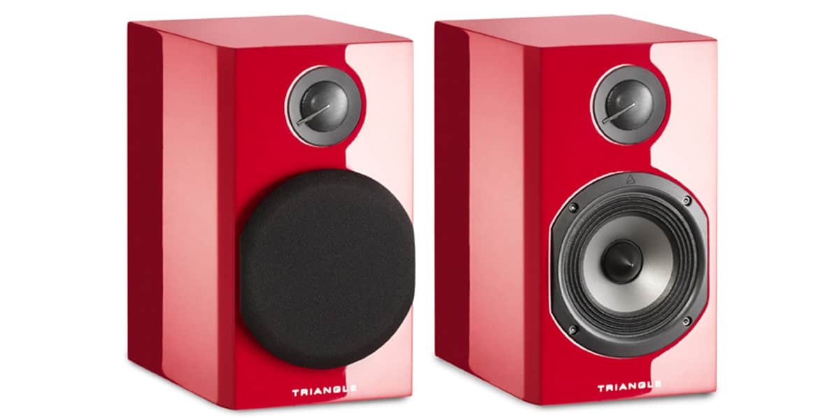 Triangle Color Compacte Rouge
