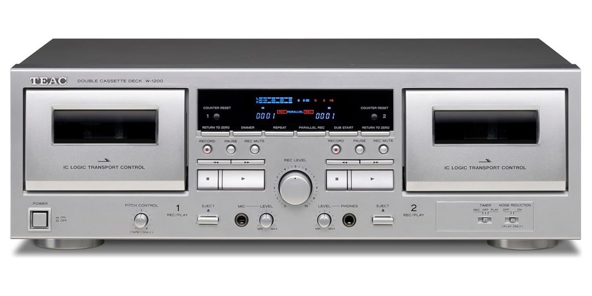Teac W-1200 Silver