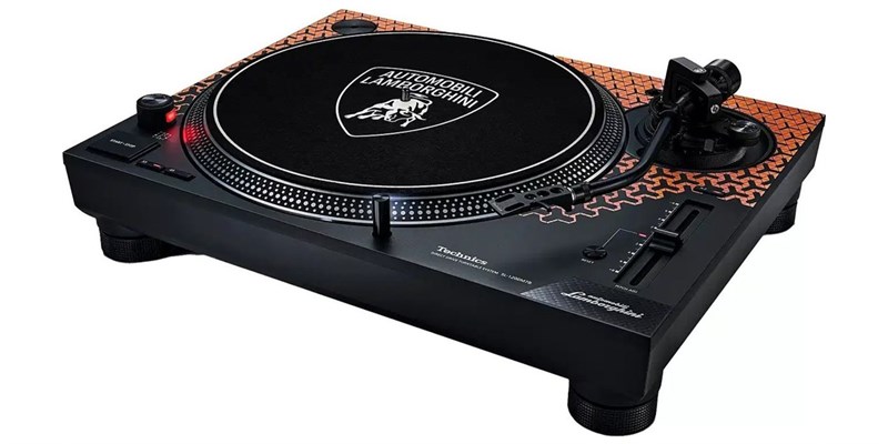 Technics SL-1200M7B Orange Spéciale Edition Lamborghini
