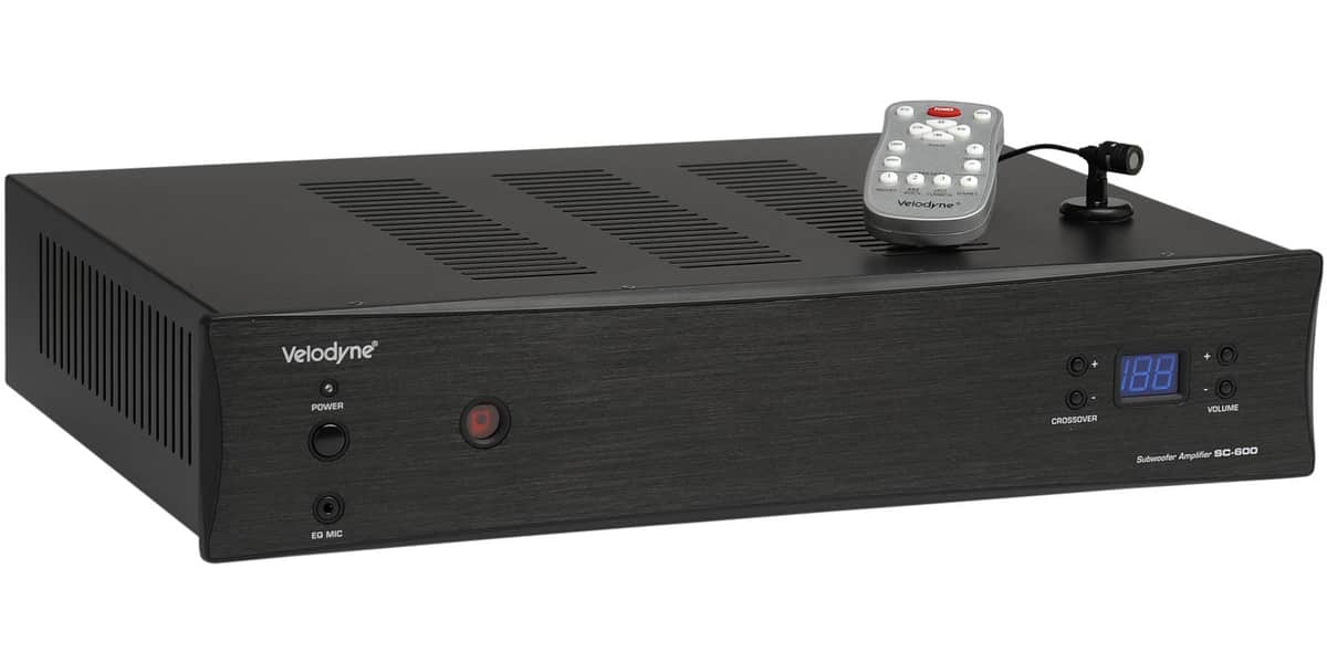 Velodyne SC-600 AMP Noir