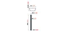 Vogels Cable 4 Blanc