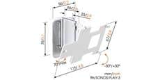 Vogels Sound 4203 Blanc