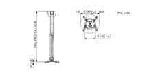 Vogel's PPC-1555 Argent