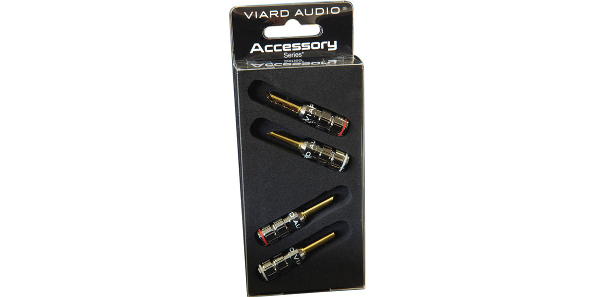 Viard Audio Fiches Bananes (lot de 4) - Fiches bananes