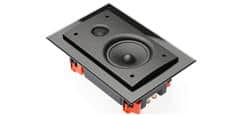 Waterfall Audio In Wall Glass Black