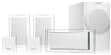 Waterfall Audio Elora Evo Hurricane Evo Serio Blanc