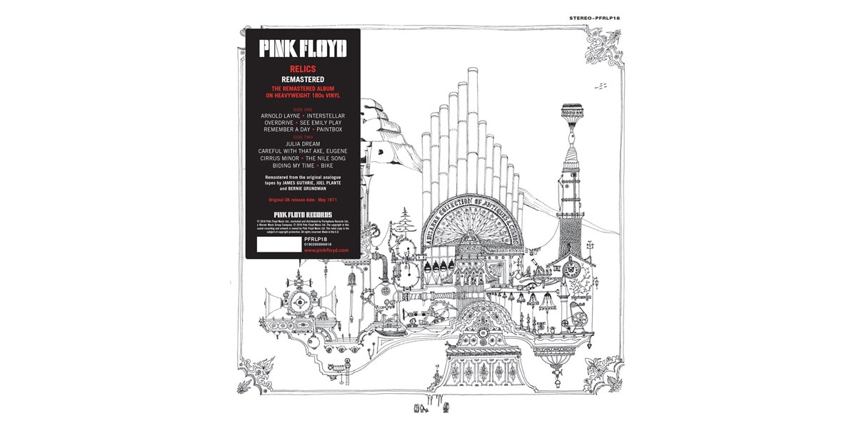Warner Music Pink Floyd - Relics - Remaster 2018