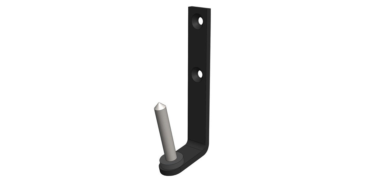 Waterfall Audio Potence inclinée noire pour Hurricane Evo et Seri