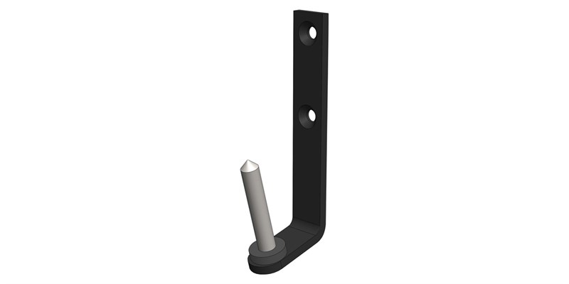 Waterfall Audio Potence inclinée noire pour Hurricane Evo et Seri