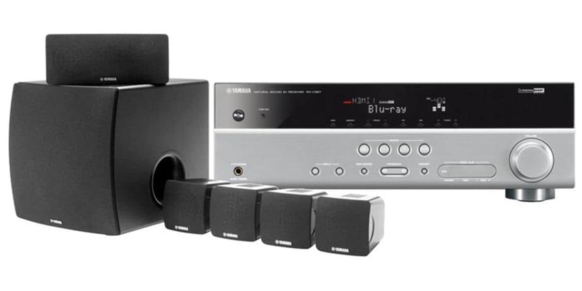 Yamaha AV-3117 silver