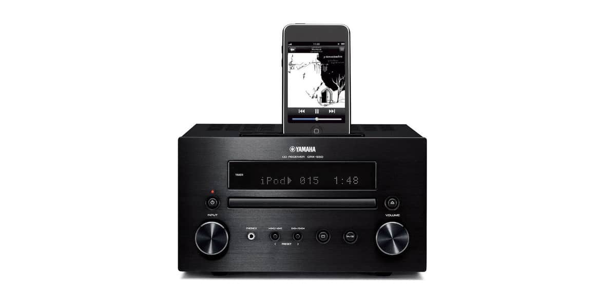 Yamaha CRX-550 Noir | Amplis Hi-Fi stéréo sur EasyLounge