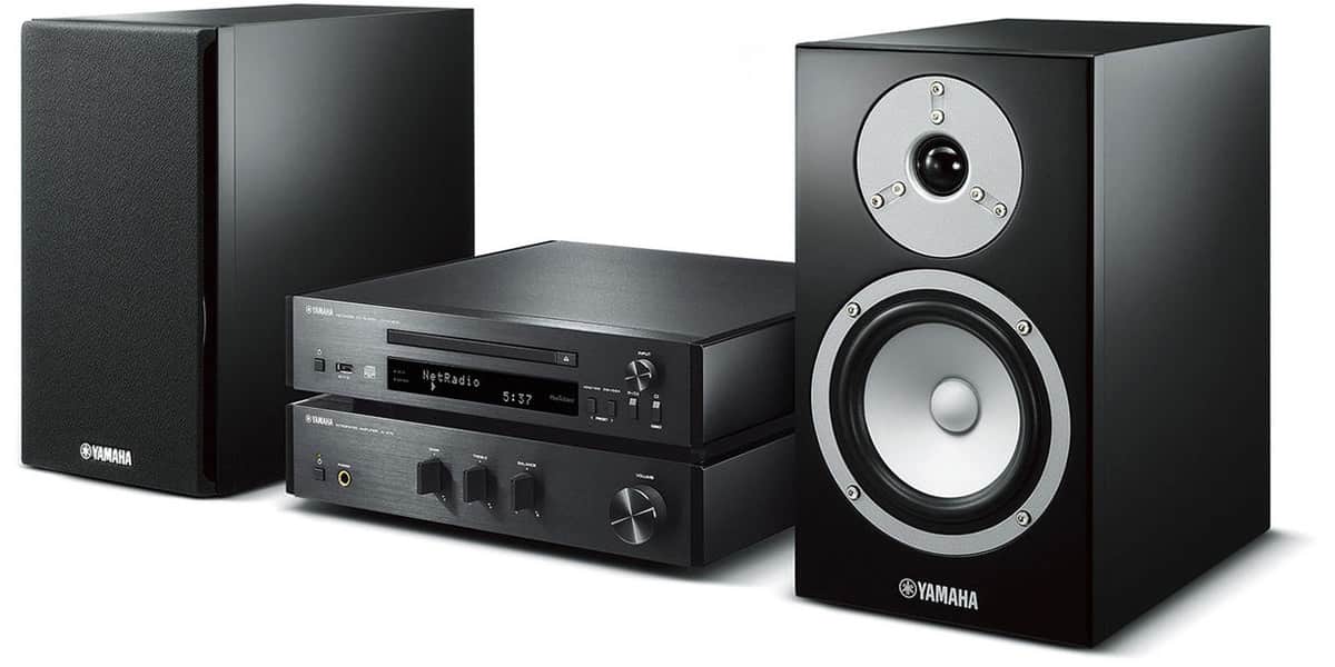 Yamaha MCRN670 Noir Minichaînes HiFi sur EasyLounge