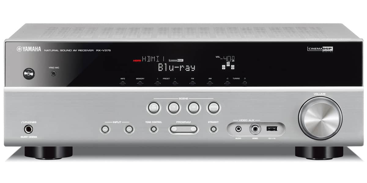 Yamaha RXV375 Argent Amplis homecinéma sur EasyLounge