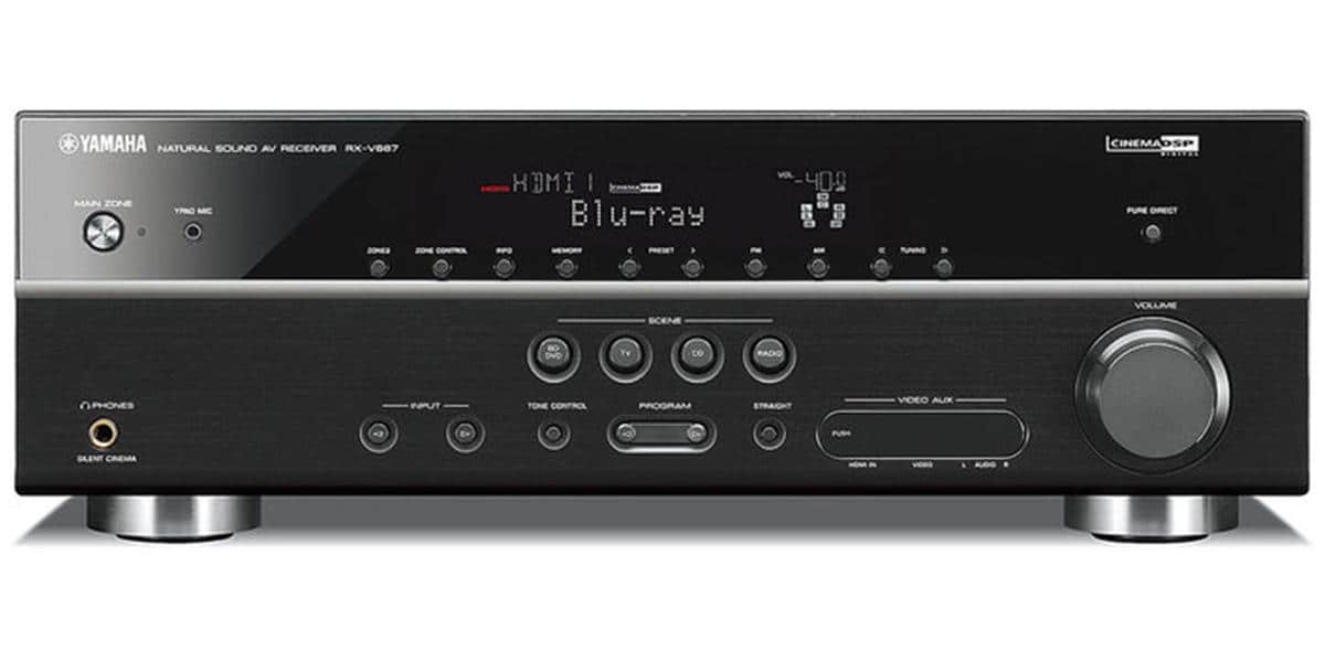 Yamaha RX-V667 Black