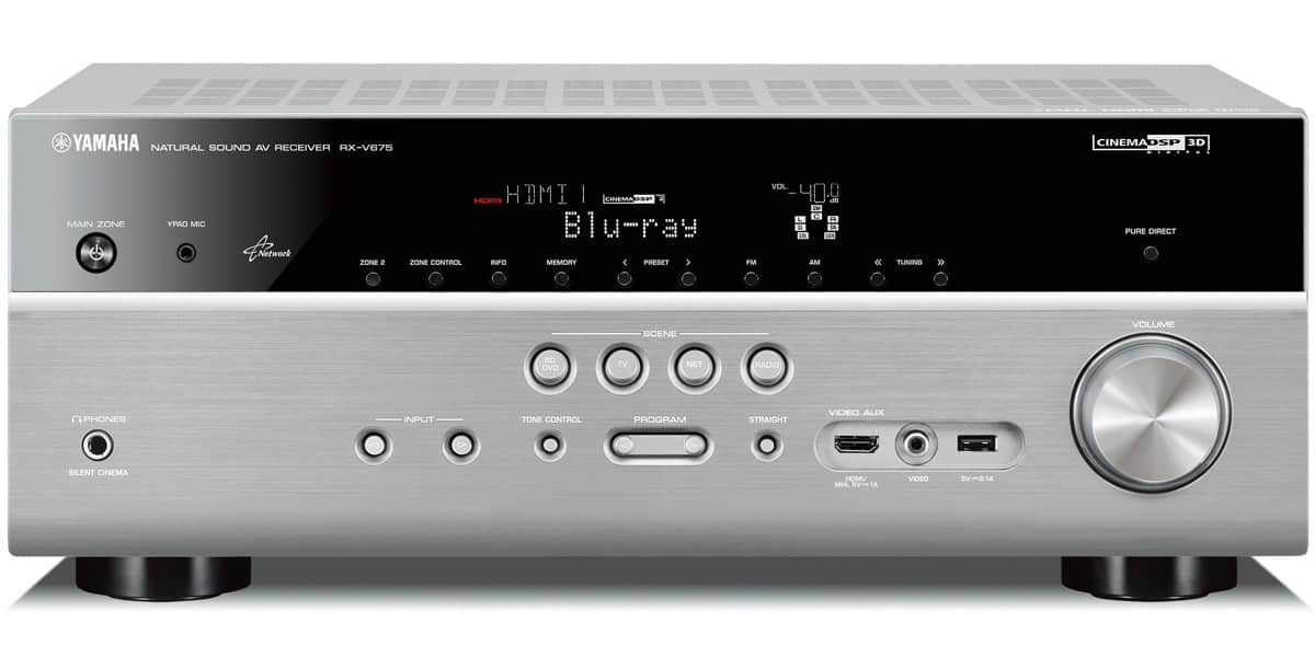 Yamaha RXV675 Argent Amplis homecinéma sur EasyLounge