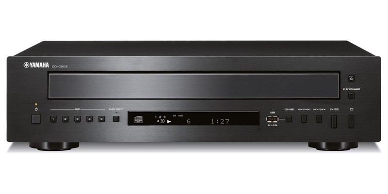 Yamaha CD-C603 Noir