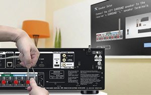 Installation ampli audio-video