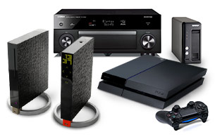 Ampli home-cinéma et ses périphériques