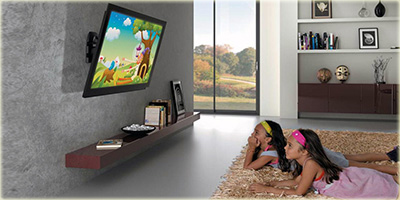 Support pied tv ecran plat