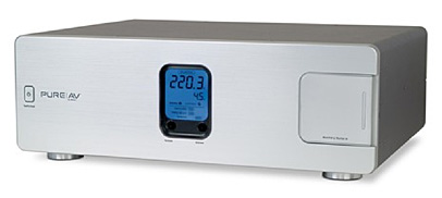 la console d'alimentation