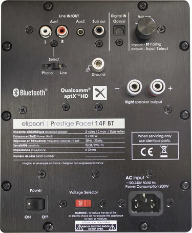 Elipson Prestige Facet 14F BT Noir - EasyLounge - 3