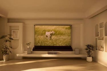 Awol LuxVision European Classic (Noyer & Gold) - Vidéoprojecteur ultra courte focale - EasyLounge - 2