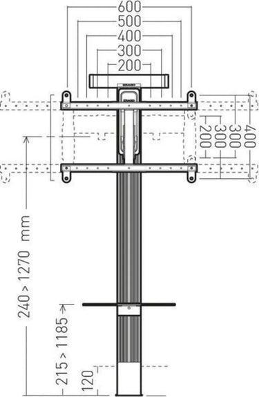 Erard ExoStand 600 Aluminium - EasyLounge - 12