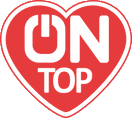ON-Mag Top Rouge