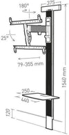 Erard ExoStand 600 Aluminium - EasyLounge - 11