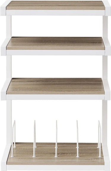 Norstone Esse hi-fi Vinyl blanc et chêne - EasyLounge - 2