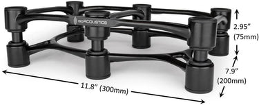 IsoAcoustics Aperta 300 Noir (la pièce) - EasyLounge - 3