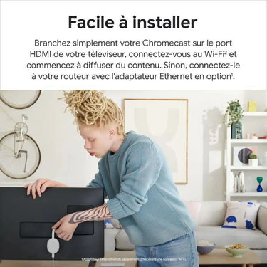 Google ChromeCast Vidéo (4è génération) - EasyLounge - 5