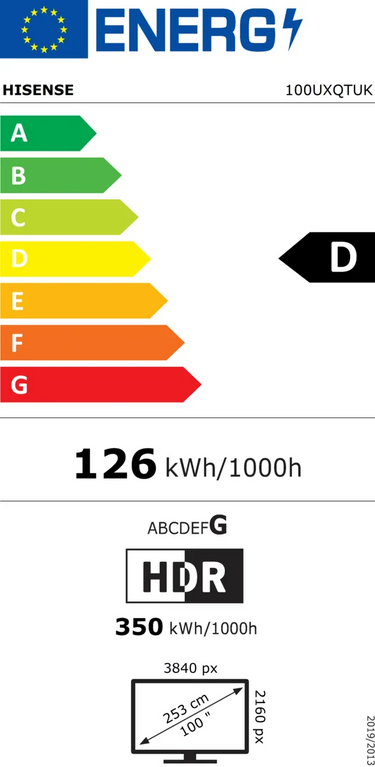 Hisense 100UXQ - EasyLounge - 19