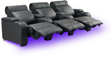 Lumene Hollywood Luxury III 3P Cuir Synthétique Noir - EasyLounge - 10