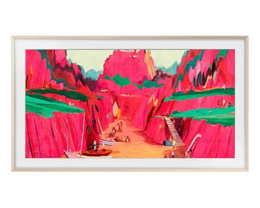 Samsung The Frame Cadre 75" Métal doré (2025) - EasyLounge - 2