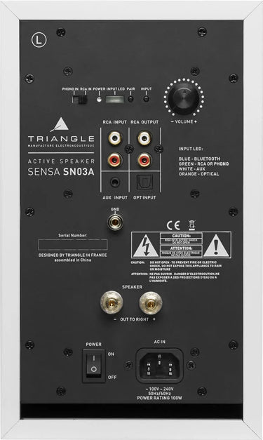 Triangle Sensa SN03A Blanc mat - EasyLounge - 2