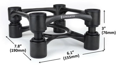 IsoAcoustics Aperta Noir (la paire) - EasyLounge - 4