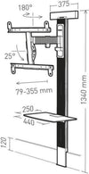Erard ExoStand 400 Aluminium - EasyLounge - 10