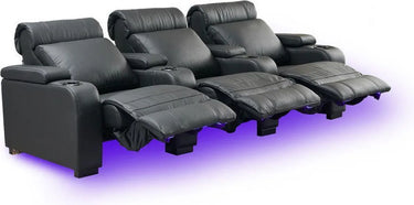 Lumene Hollywood Luxury III 3P Cuir Synthétique Noir - EasyLounge - 10