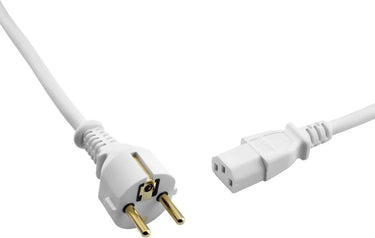 Oehlbach Powercord C13 Blanc (3 m) - EasyLounge - 2