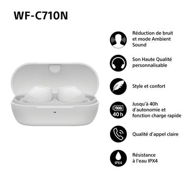 Sony WF-C710 Blanc - EasyLounge - 10