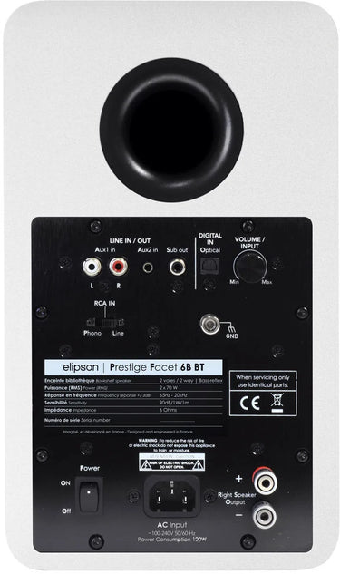 Elipson Prestige Facet 6B BT Blanc - EasyLounge - 2