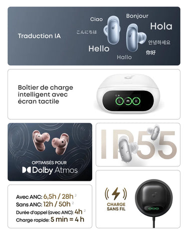 Soundcore Liberty 5 Pro Bleu - EasyLounge - 19