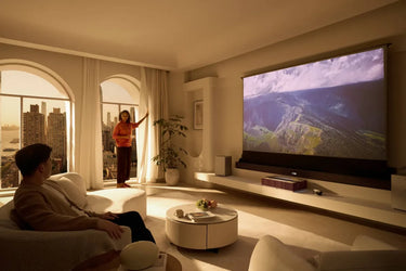 Awol LuxVision European Classic (Noyer & Gold) - Vidéoprojecteur ultra courte focale - EasyLounge - 4