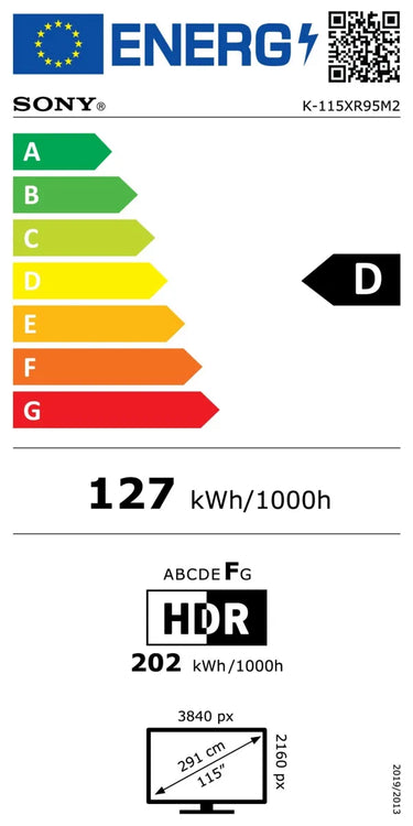 Sony 115 Bravia 9 II True RGB - EasyLounge - 32