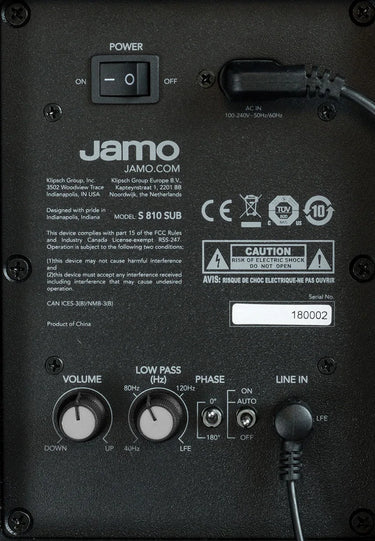 Jamo S810 Sub Bois blanc - EasyLounge - 5