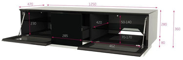 Alphason Element 1250 Blanc - EasyLounge - 5