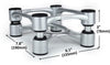 IsoAcoustics Aperta Silver (la paire) - EasyLounge - 2