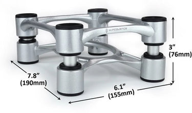 IsoAcoustics Aperta Silver (la paire) - EasyLounge - 2