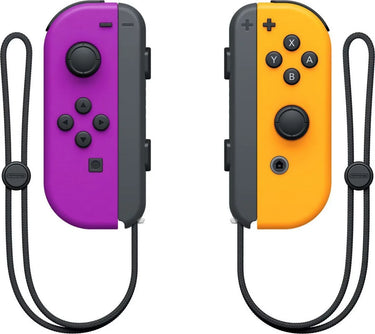 Nintendo Joy-Con Violet Néon et Orange Néon